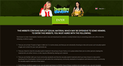 Desktop Screenshot of cheerleadershardcore.com
